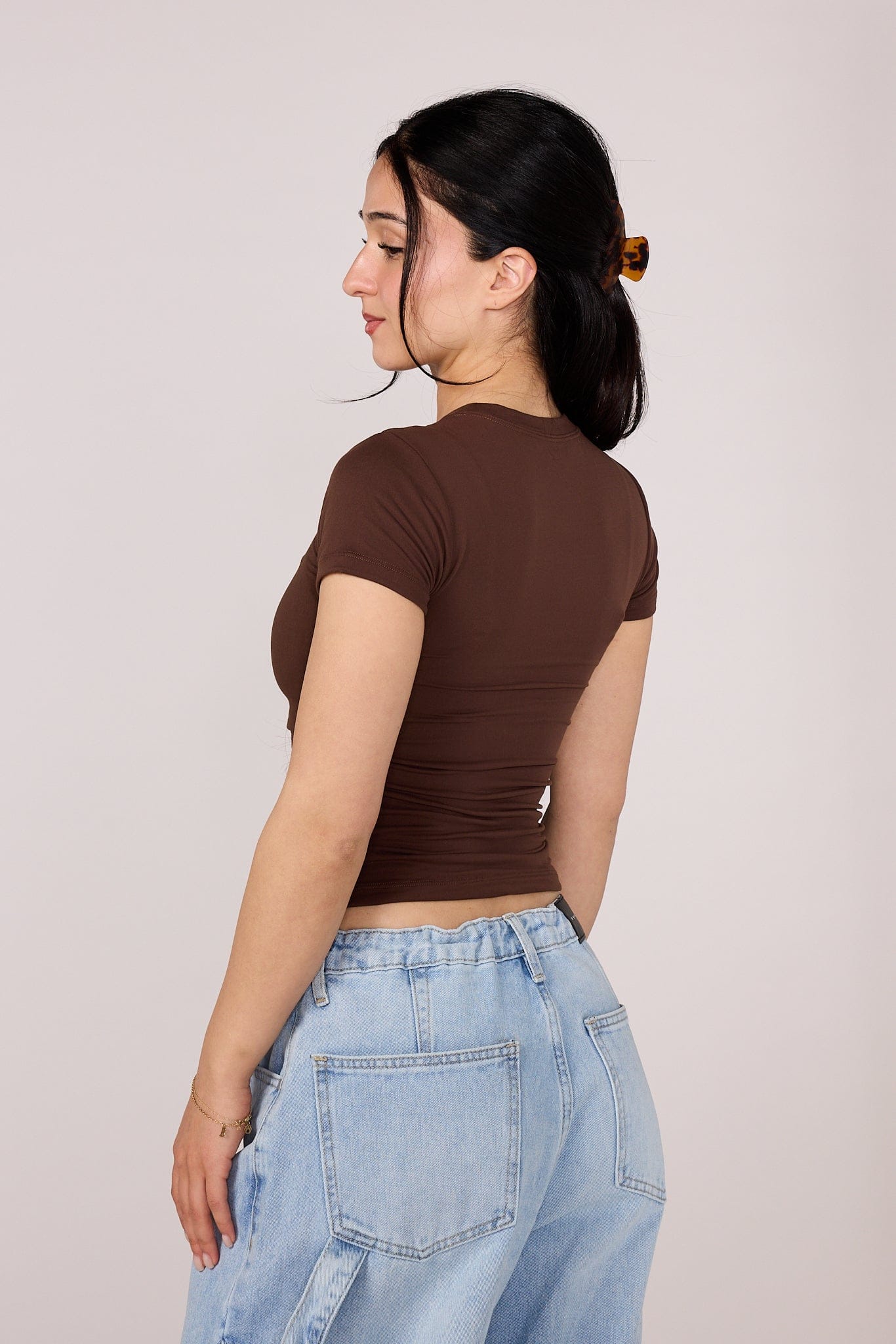 W4279 - Studio Edit Fitted Tee - Image 9