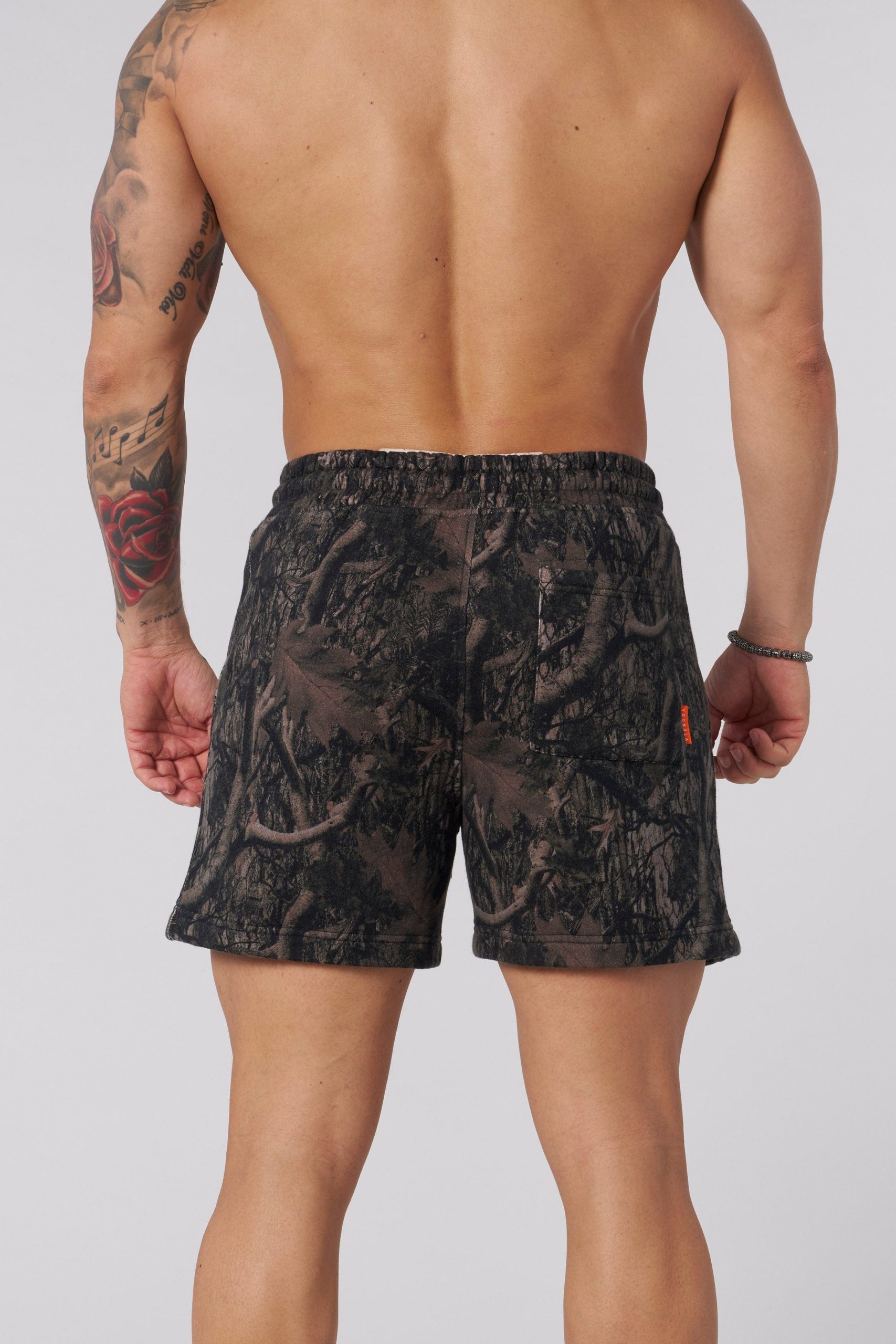1118 - Tree Camo Cotton Shorts - Image 7