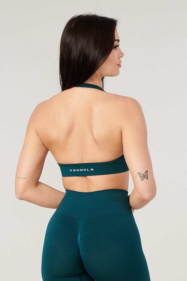 W328 - Core Seamless Halter sports bra - Image 14