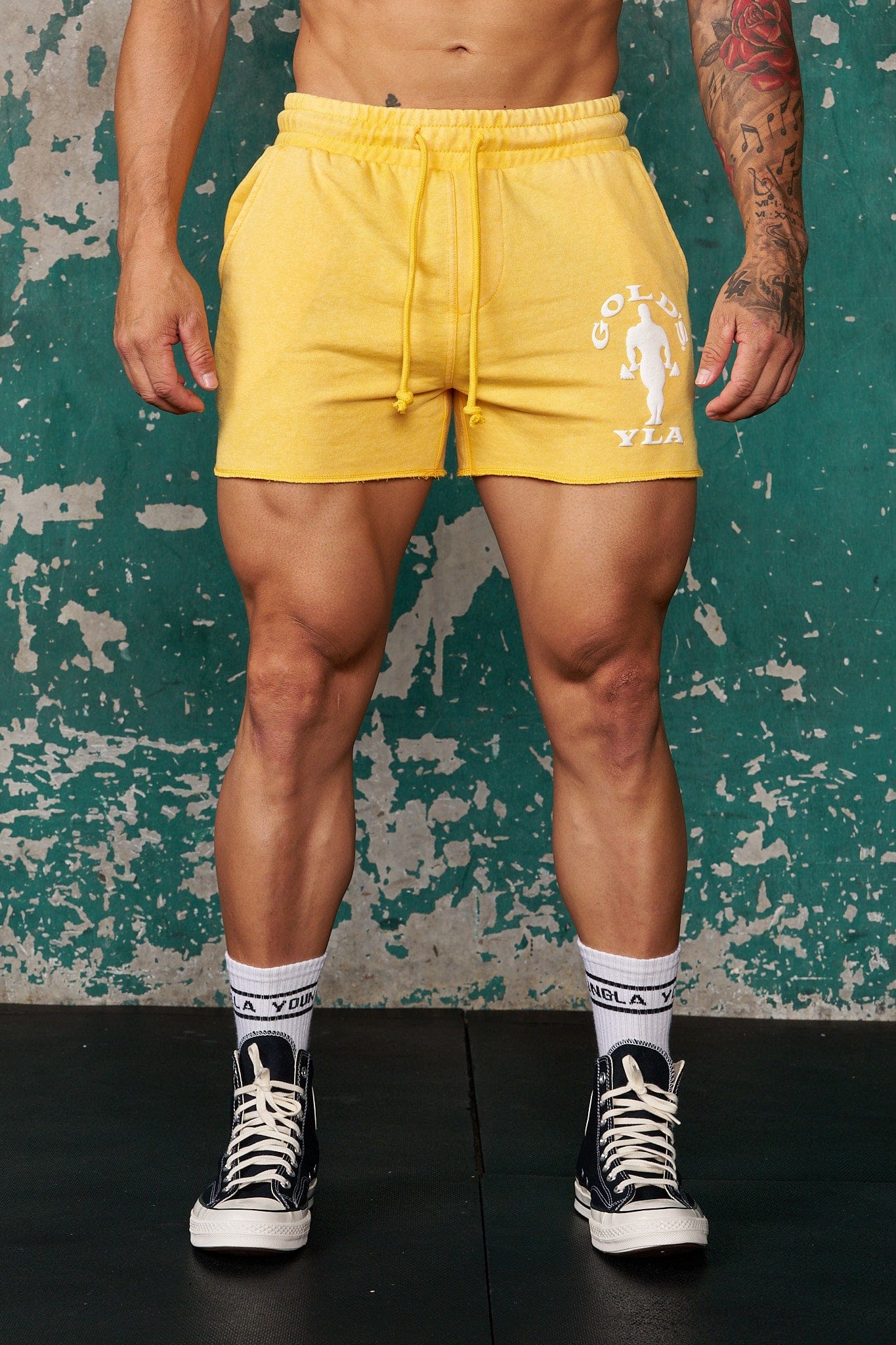 1132 - Golds Gym Bodybuilding Shorts - Image 8