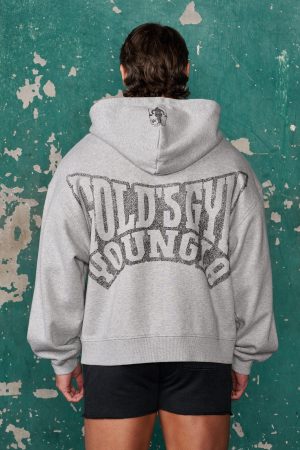 5162 - Golds Gym Throwback Zip-ups