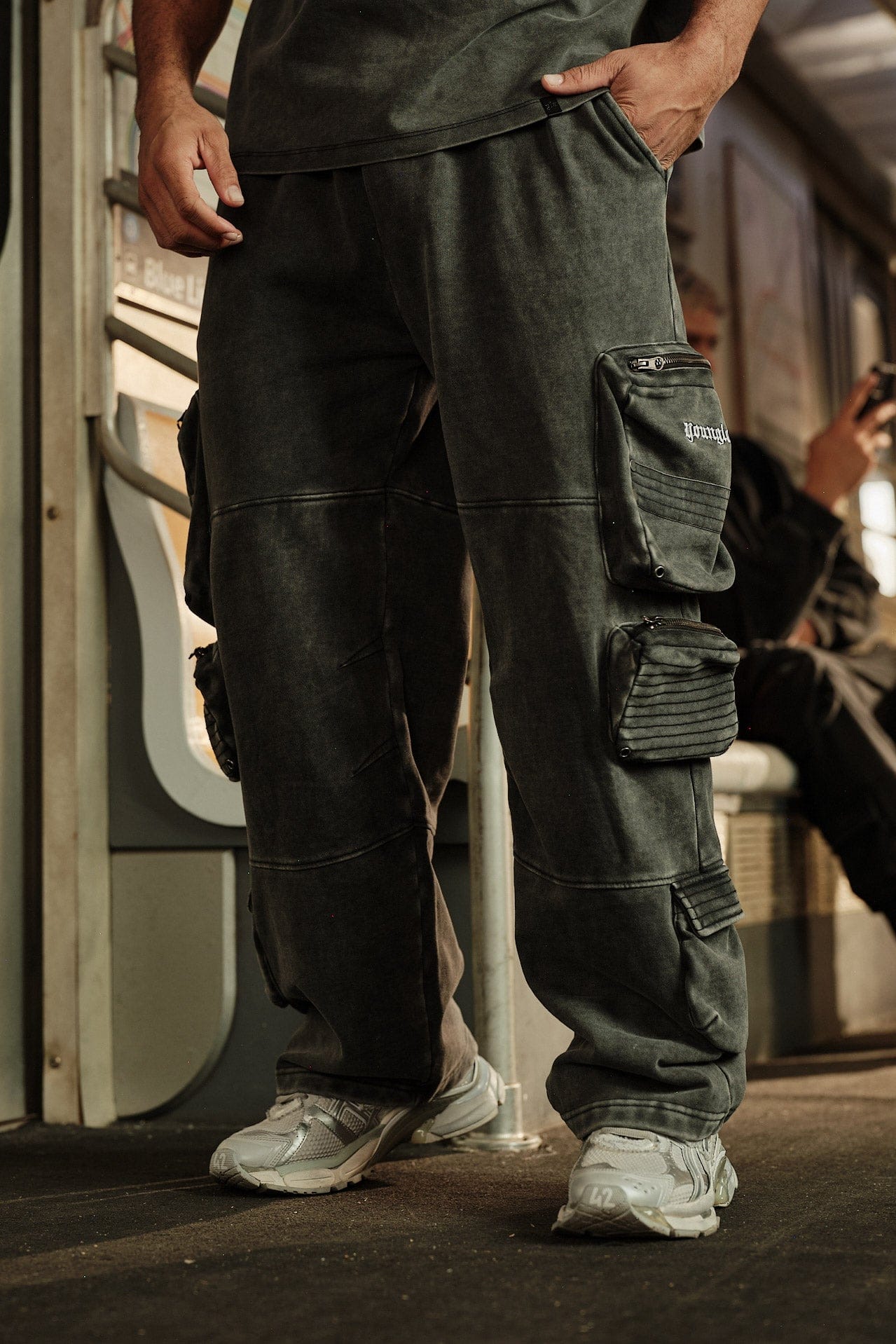 2027 - Stacked Cargo Sweats - Image 2