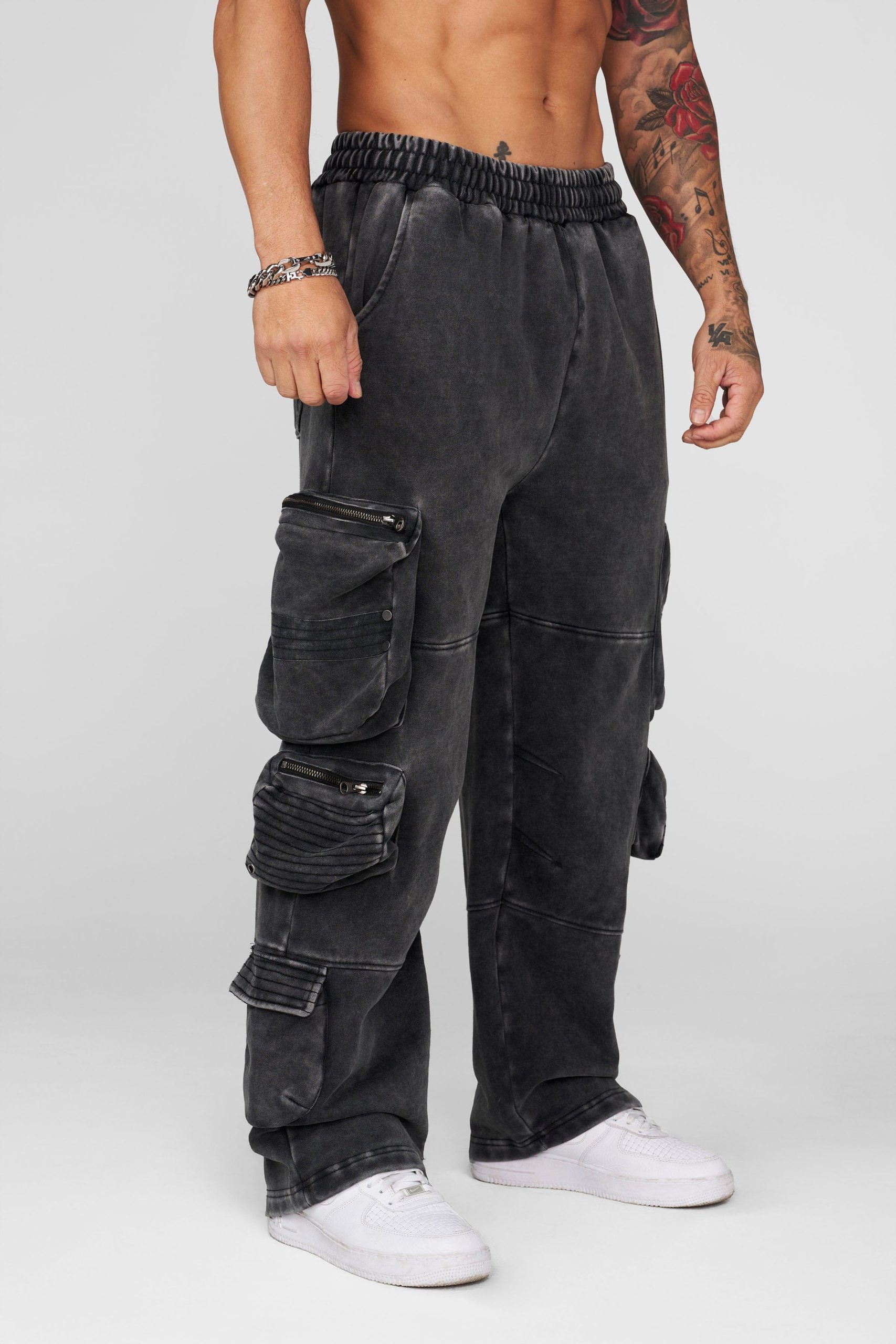 2027 - Stacked Cargo Sweats - Image 9