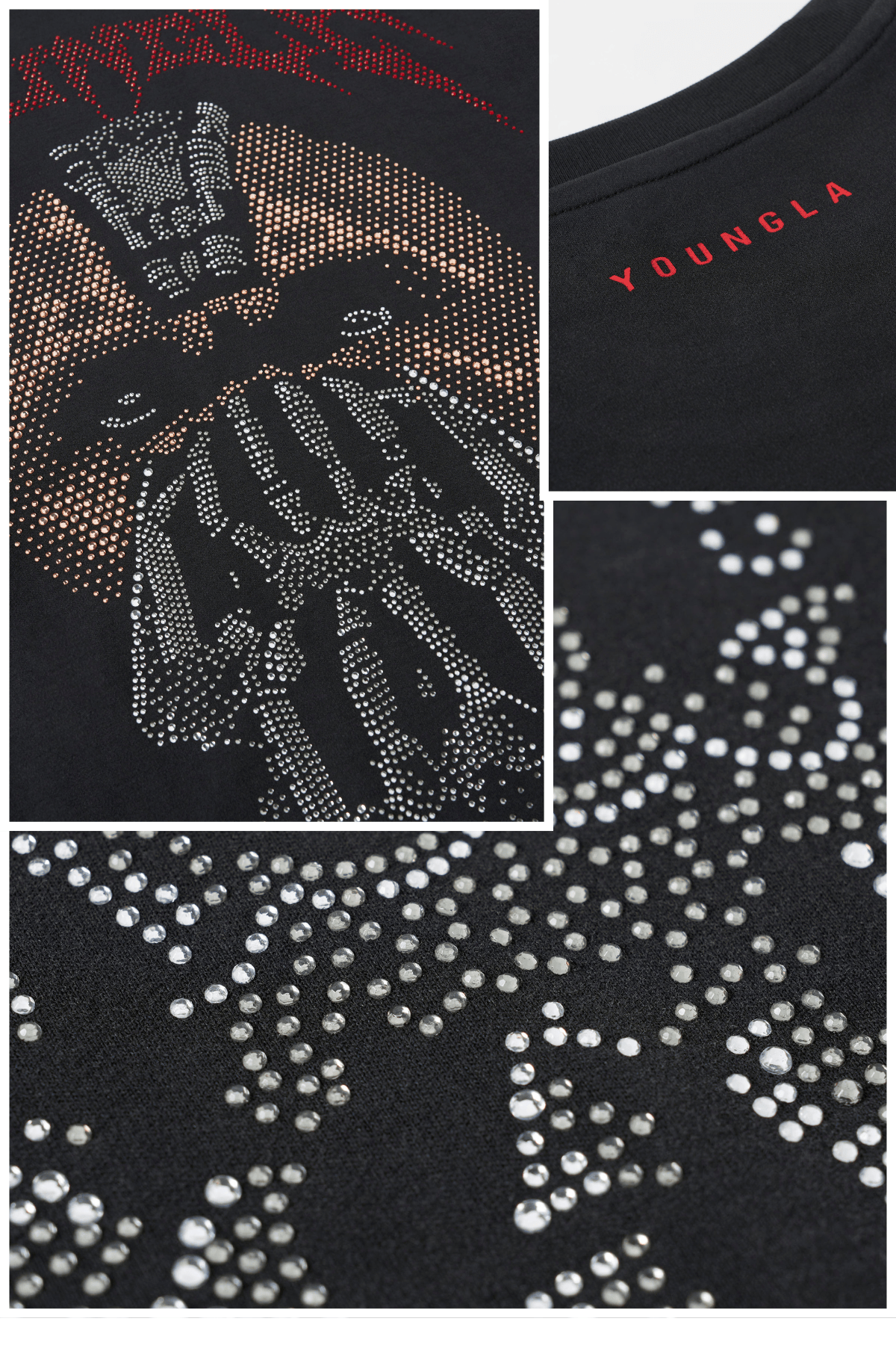4257 - Batman Rhinestone Tees - Image 3