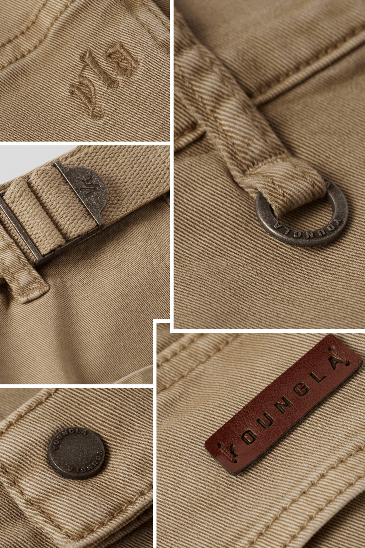 6032 - Old Money Twill Cargo Pants - Image 4