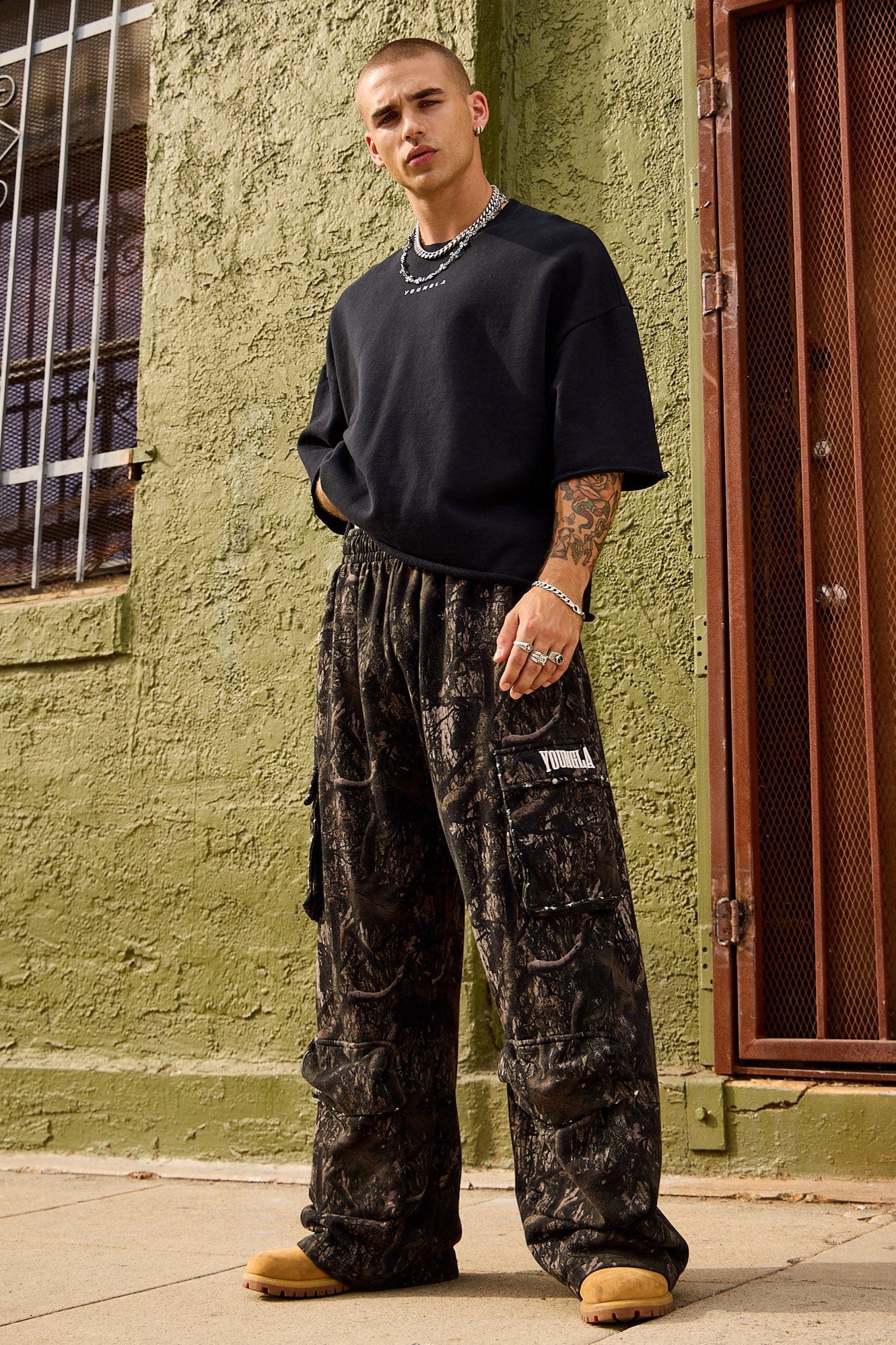 2033 - Heritage Camo Cargo Sweats - Image 5