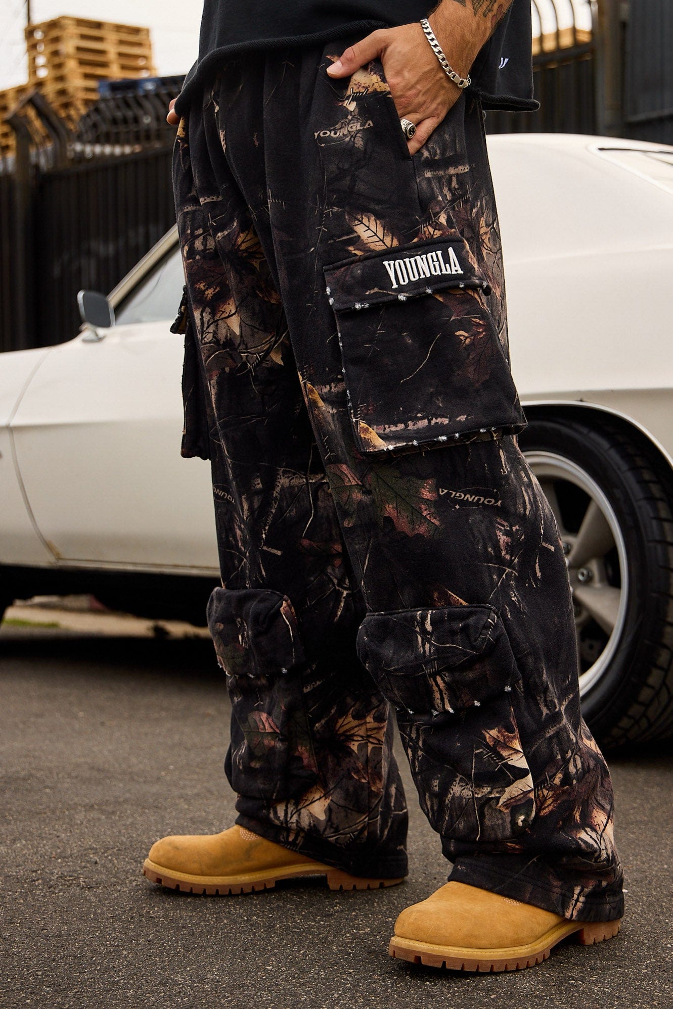 2033 - Heritage Camo Cargo Sweats - Image 4
