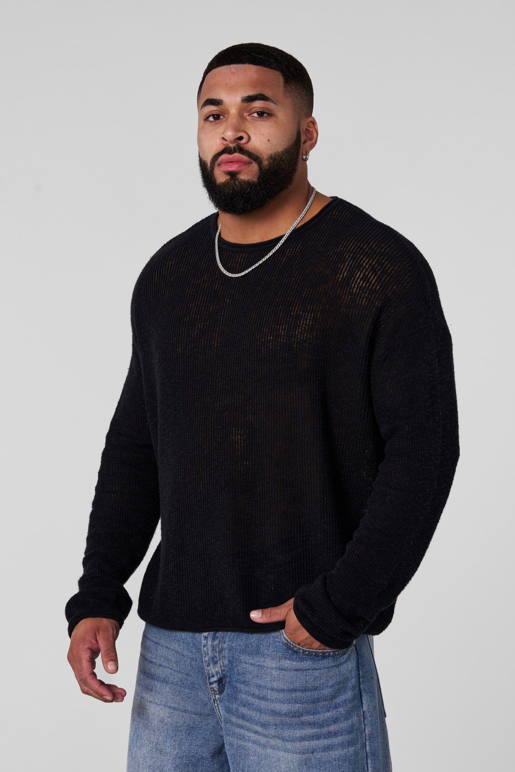 8015 - After Dark Crochet Longsleeve - Image 6