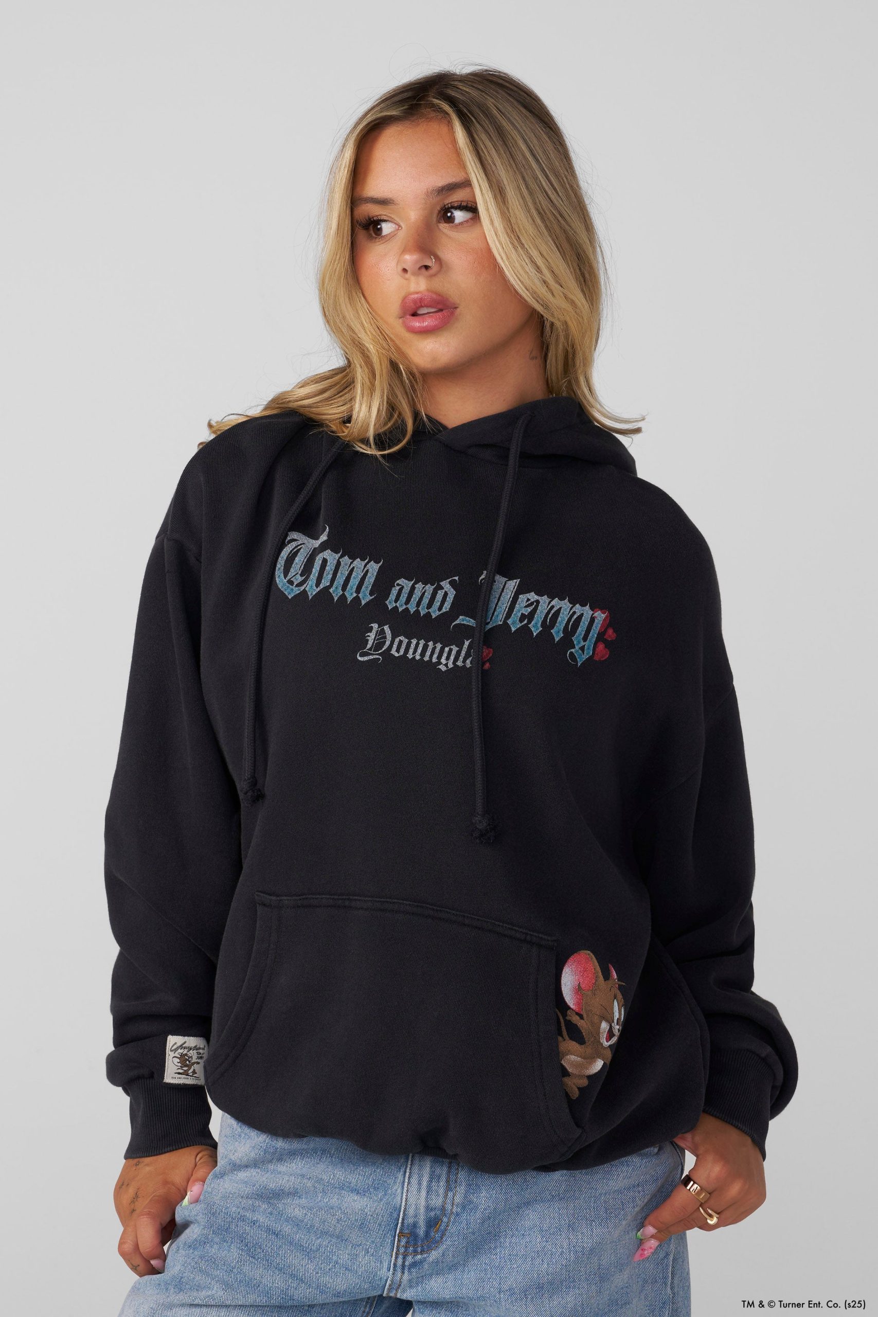 W528 Tom & Jerry Oversized Hoodie - Image 6