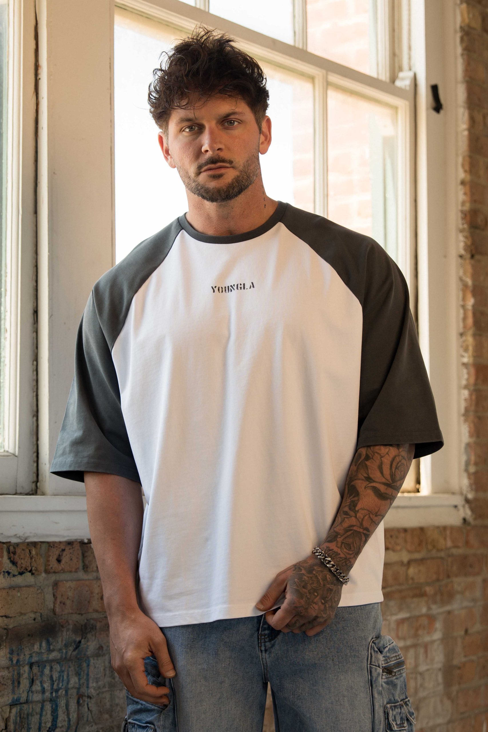 4139 - Oversized Baseball Tees - Image 2