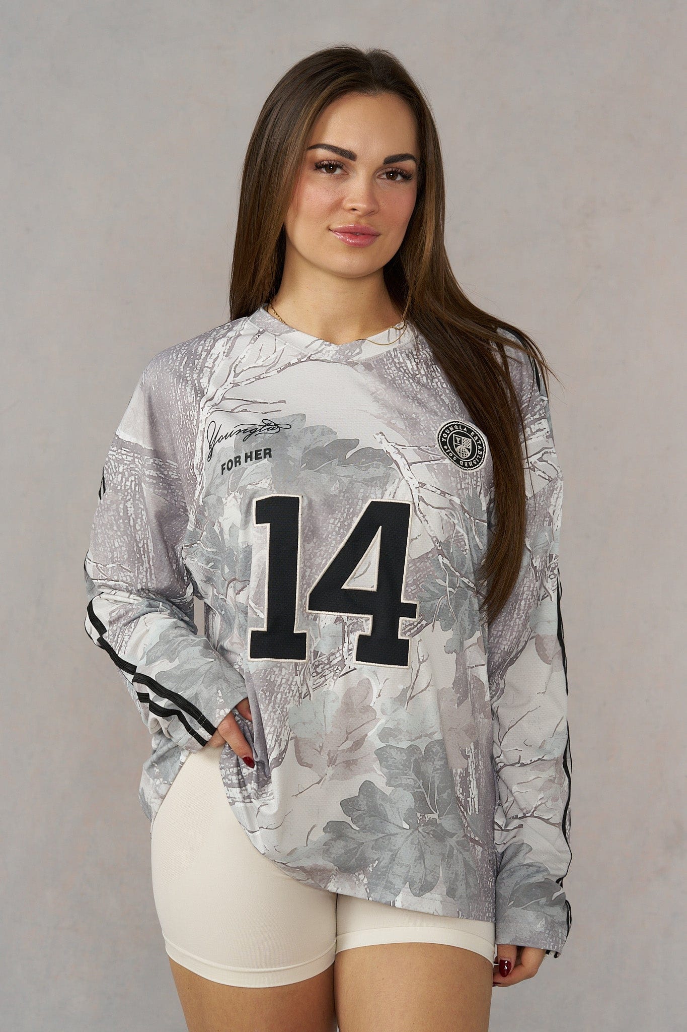 W4302 - Camo Longsleeve Jersey - Image 2