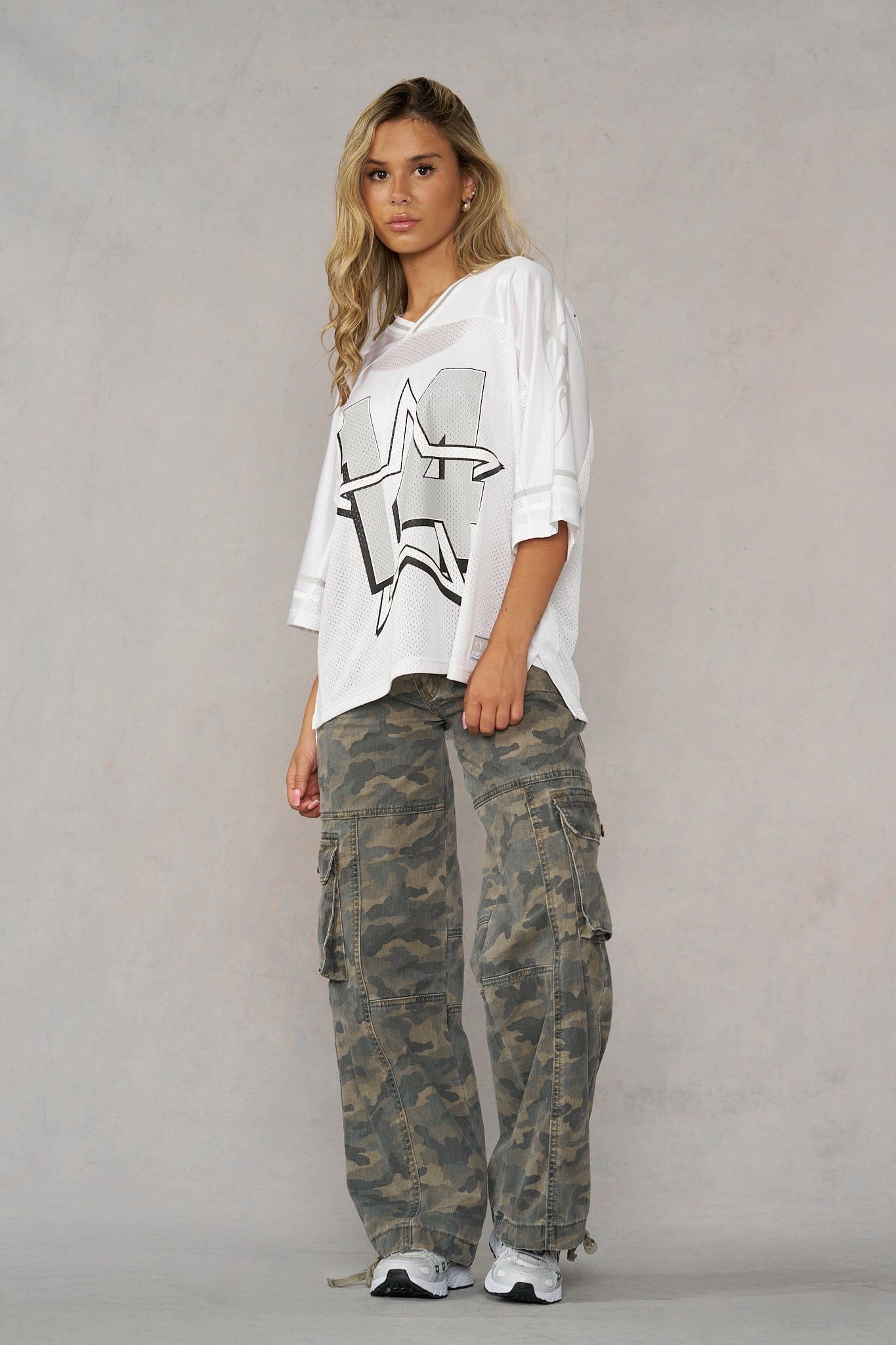 W2132 - Camo Straight Cargo Jeans - Image 4