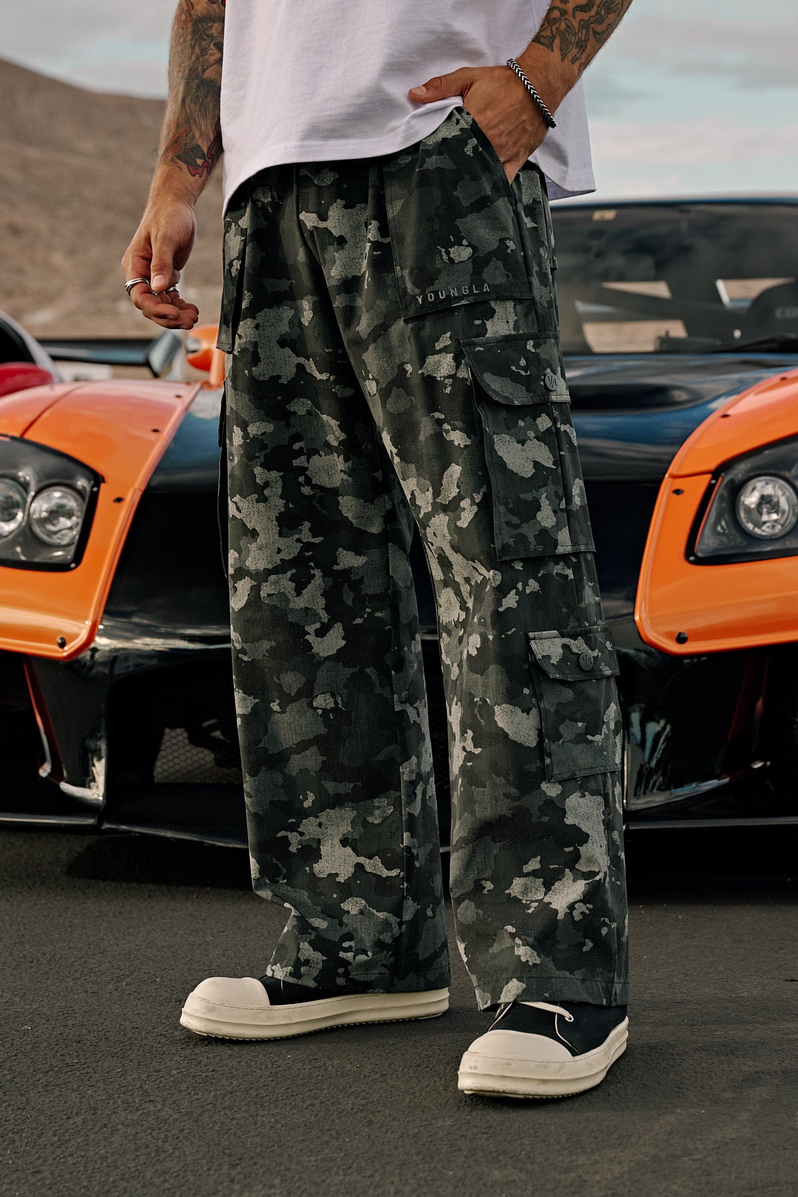 2023 - Baggy Gym Cargos - Image 2