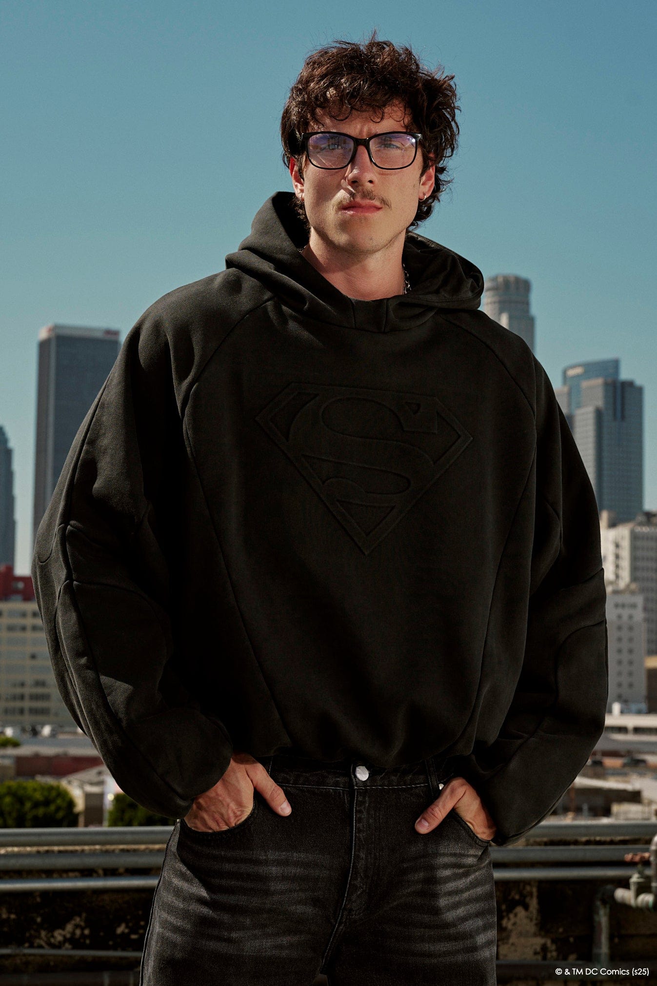 5094 - Superman Shield Hoodies - Image 3