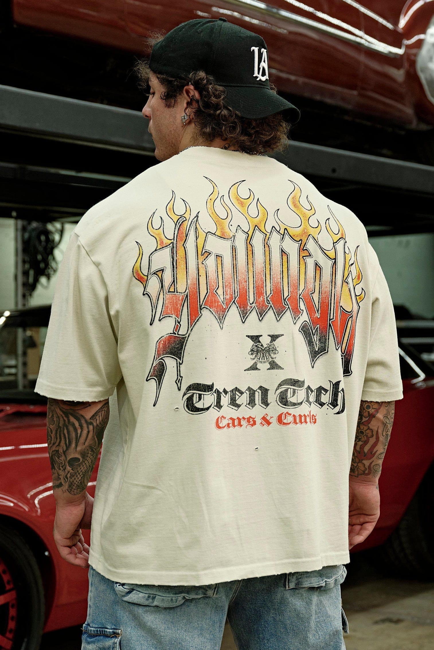 4103 - Cars & Curls - Tees - Image 2