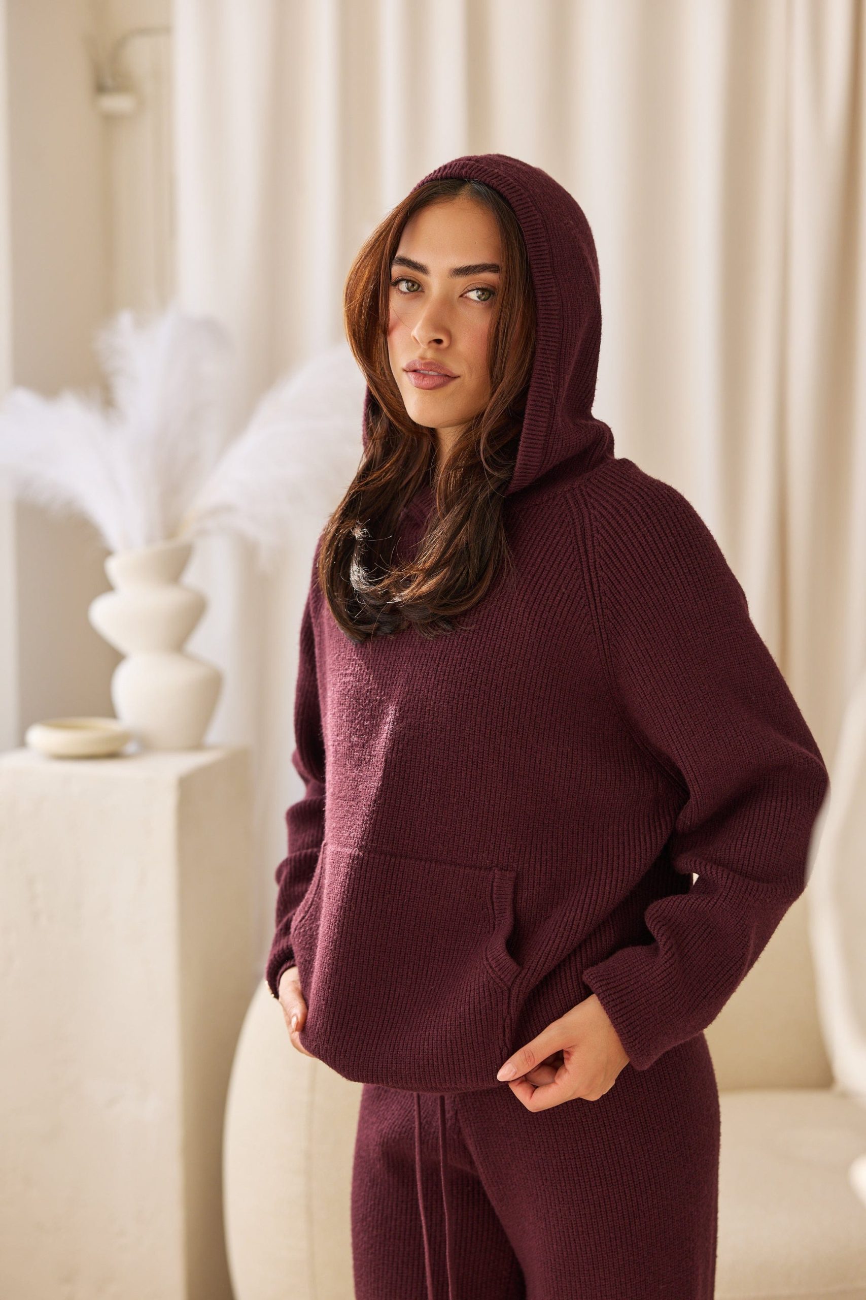 W5157 Smitten Sweater Hoodie - Image 5