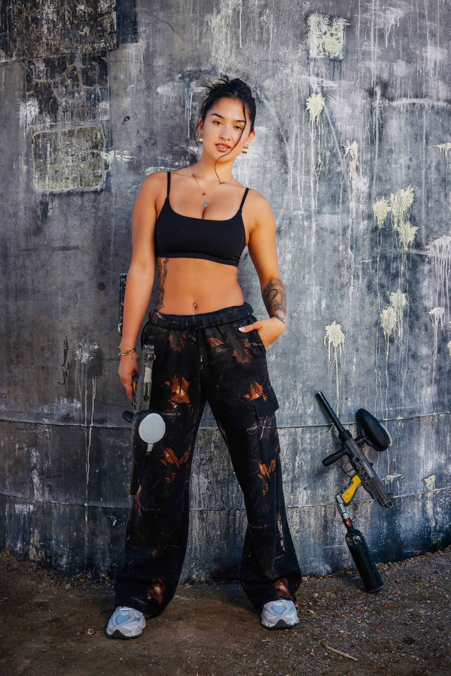 W2230 - Camo Cargo Joggers - Image 4